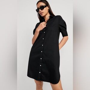 NWT- Old Navy Short-Sleeve Shirt Dress